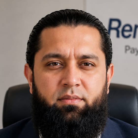 Mr. Ahamed Teli, Chairman & Managing Director of REMIT2PAY.